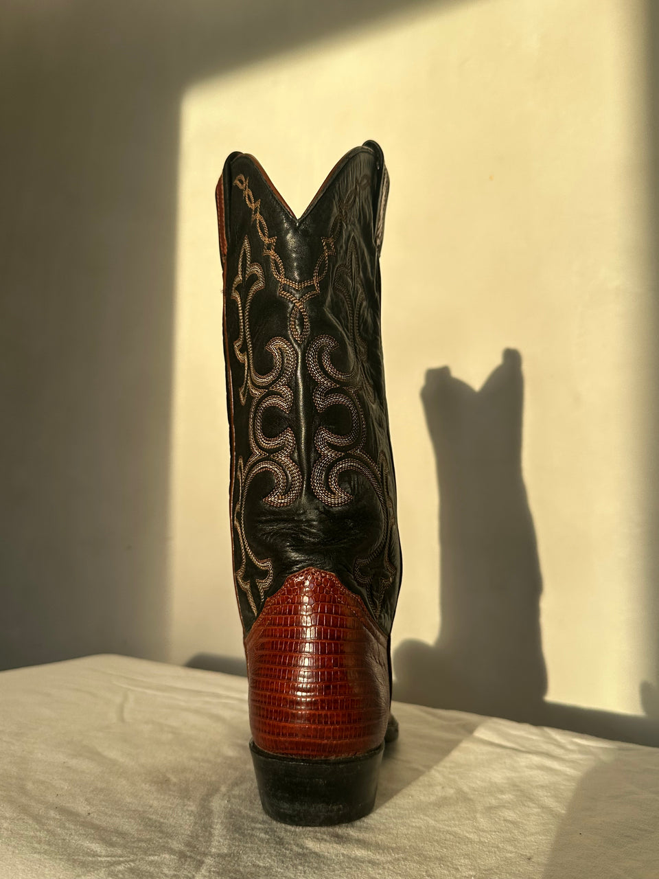 Collector's Larry Mahan Exotic Lizart Boot size 7/8