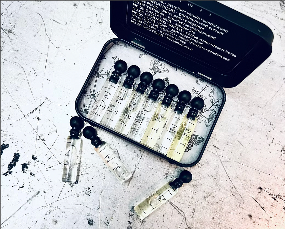 I N T I discovery set - 10 perfume oils