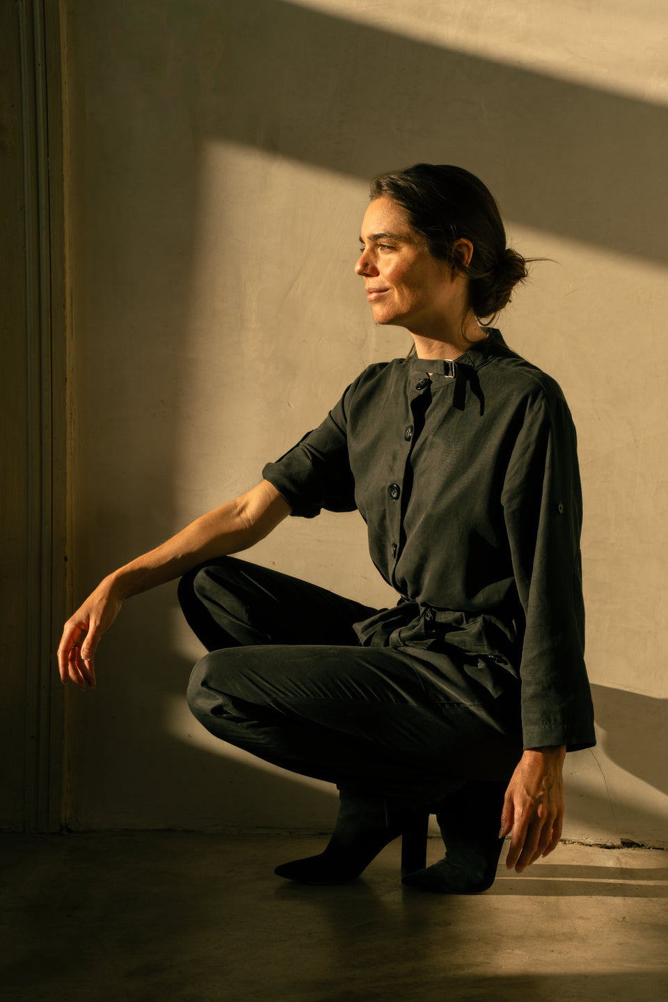 Utility Jumpsuit - Italian cupra