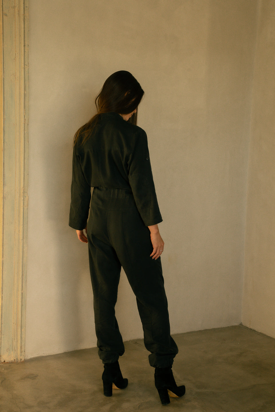 Utility Jumpsuit - Italian cupra