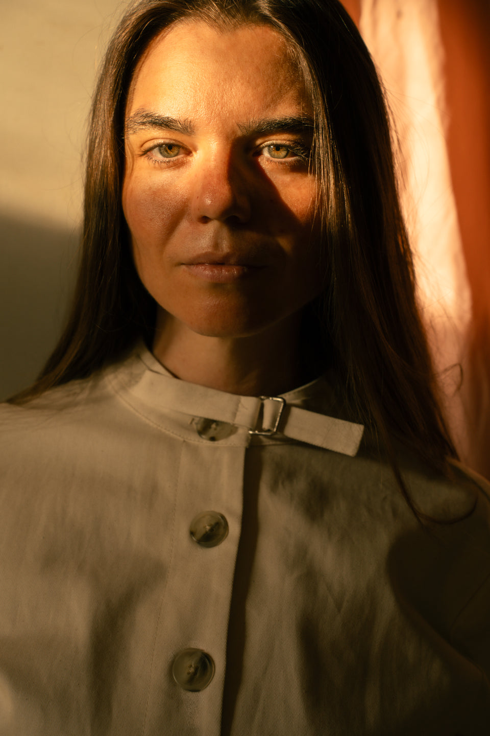 Utility Jumpsuit - Natural Canvas