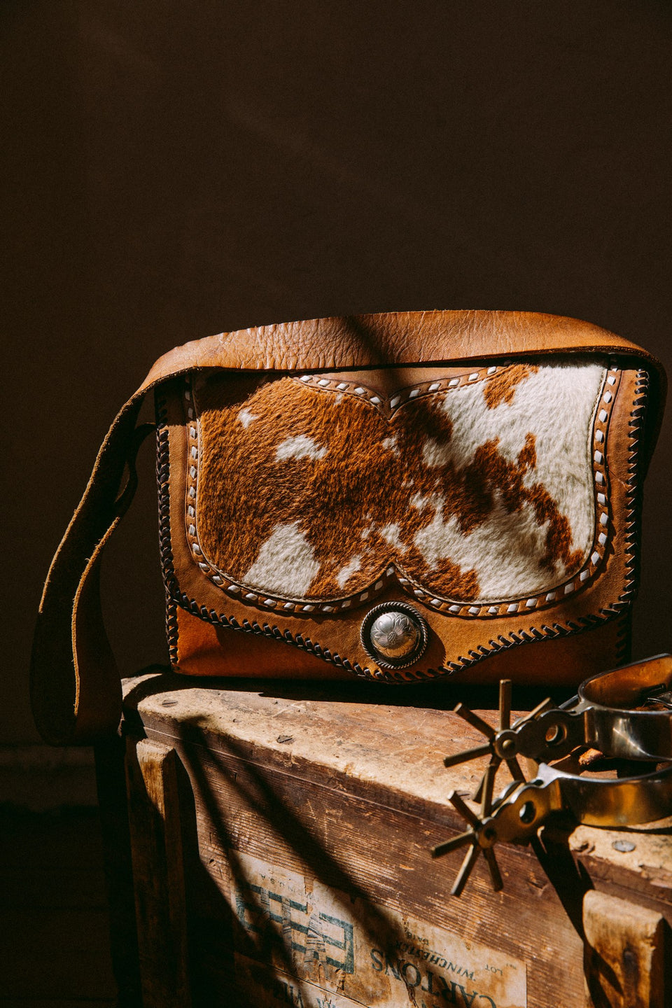 Cowhide use with hardware