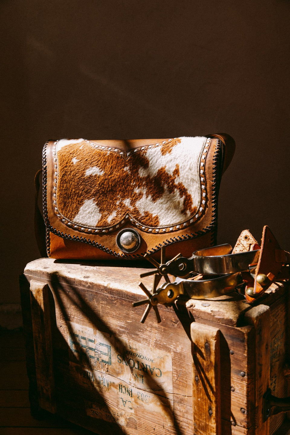 Cowhide use with hardware