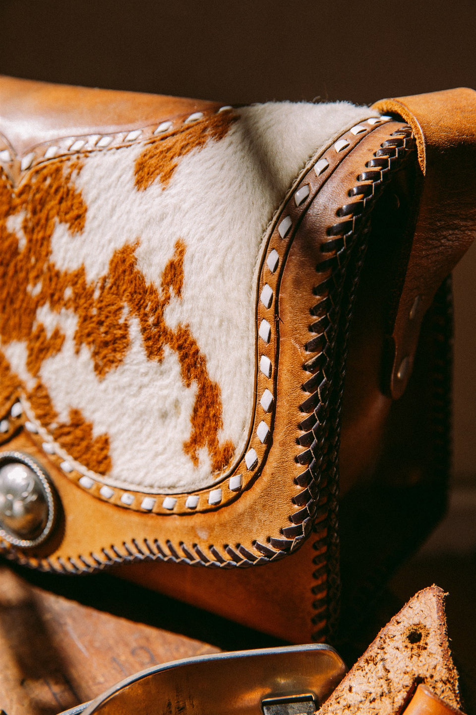Cowhide use with hardware